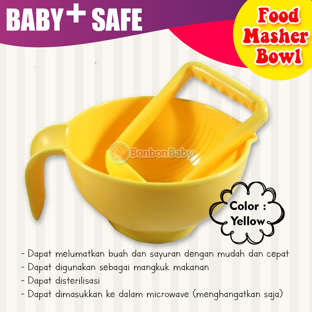 Babysafe Food Masher Bowl AP008