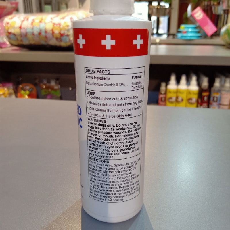 Remedy Recovery Medicated Antiseptic Spray 236ml /  Antiseptik semprot membunuh jamur anjing kucing