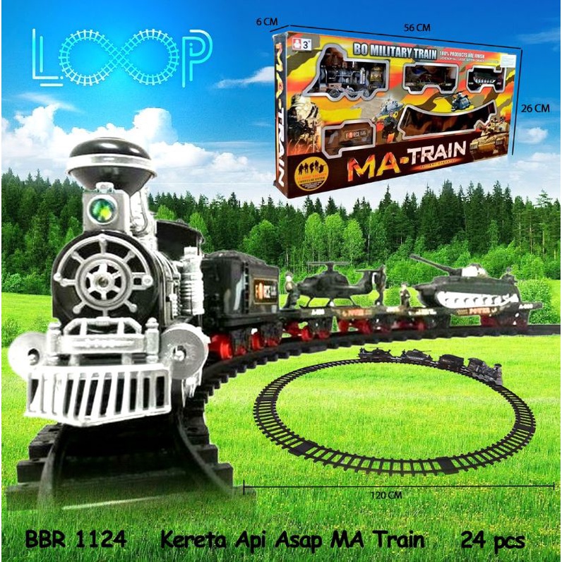 Thomas Train Kereta Api Asap Mainan Anak LOOP