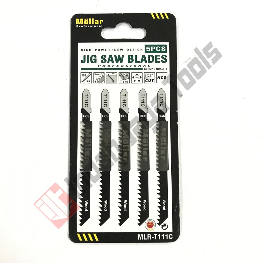 MOLLAR Mata Jigsaw T111C - Jigsaw Blade Kayu Basic for Wood1