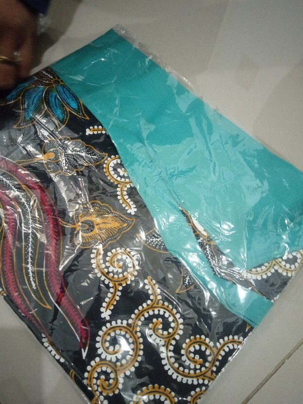 Batik Wanita Asj Sa Hrb026 Kenongo Kemeja Tosca Pendek