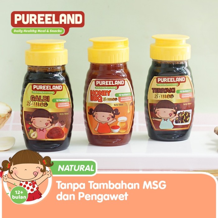 

Fe0Ggg Pureeland Honey Bbq Sauce / Mpasi Bayi Organik / Bumbu Mpasi - 1 Botol 75djbfv