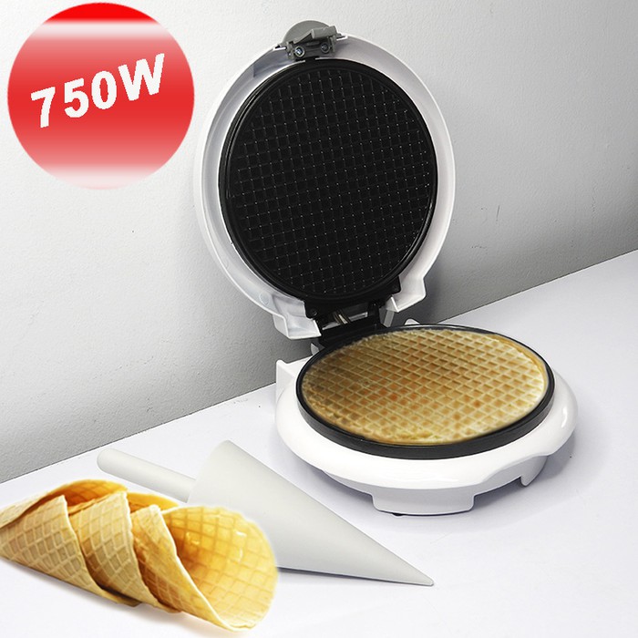 SONIFER Alat Pembuat Kerucut Cone Es Krim Ice Cone Maker/Stroopwafels/Semprong