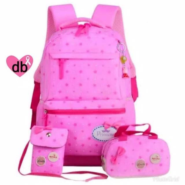 Tas Sekolah Anak Perempuan Set3in1 Mara's Dream