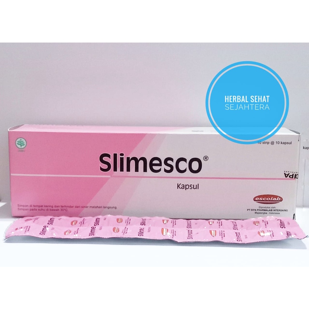 SLIMESCO Slimesco 500 mg isi 10 Kapsul - Dipa