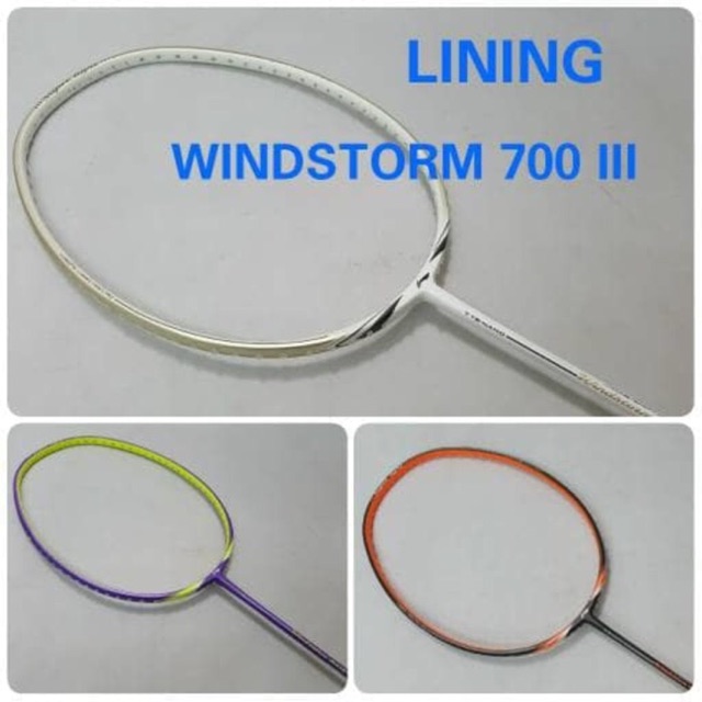 ORIGINAL Lining Windstorm 700 III Raket Badminton