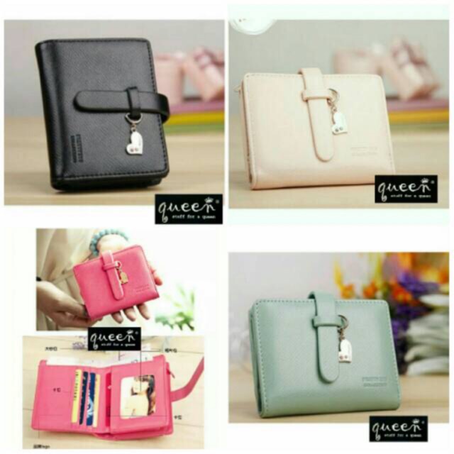 dompet cewek mini kotak lidah love lucu ala korea paling murah / Dompet Mini Love Tup Simply 5