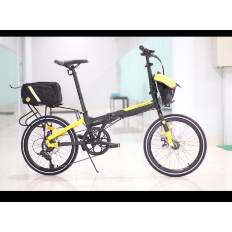 Sepeda lipat 20 folding bike element police Texas