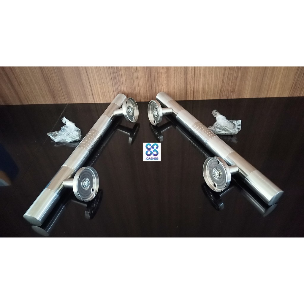 Tarikan Pintu Stainless 30cm, Handle pintu Stainless 30cm tebal 2.5cm Nishan / Gagang Pintu