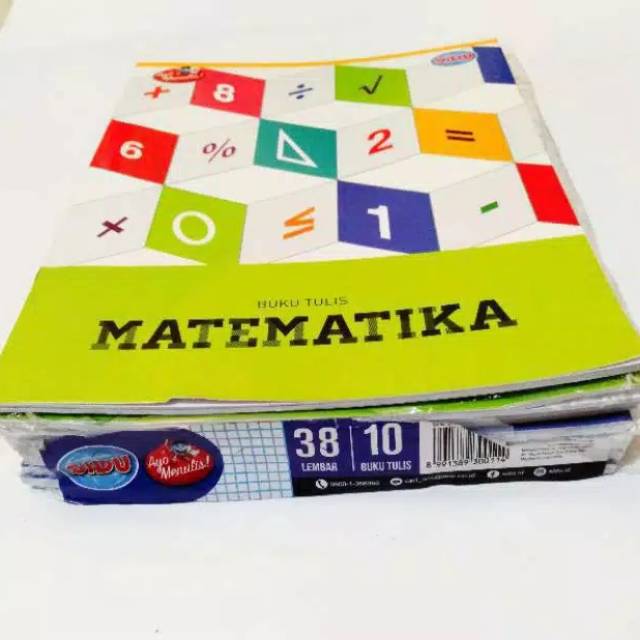 

BUKU MATEMATIKA/STRIMIN/KOTAK KECIL SIDU ISI 38 LEMBAR