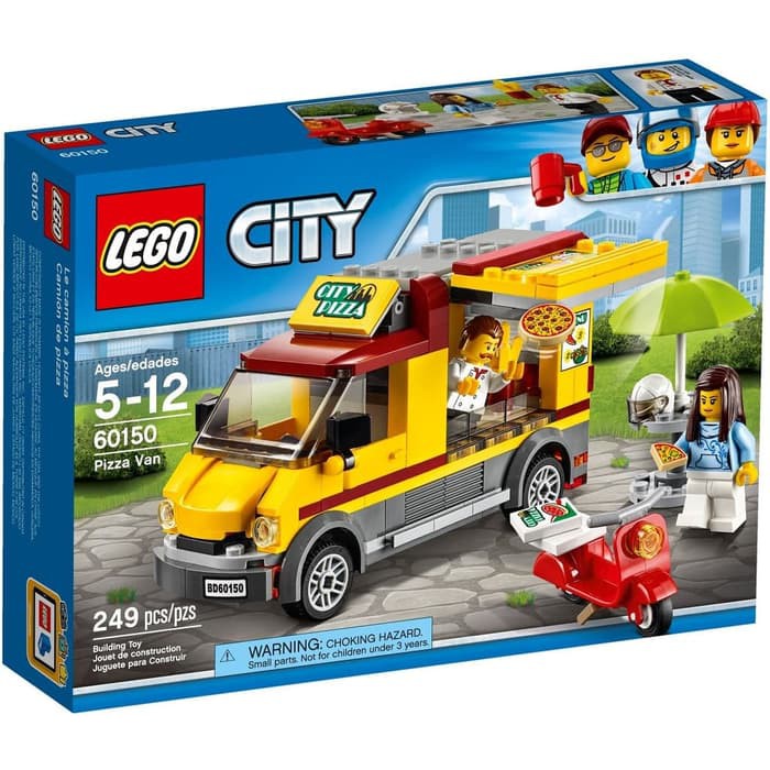 mkmn-978 Lego City 60150 Pizza Van