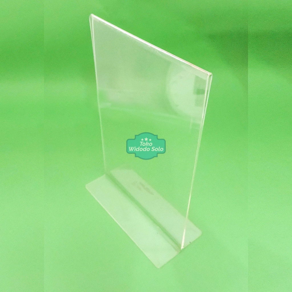

Tempat Brosur Acrylic Tent Card A4 Besar 20x30cm Akrilik Tent Card Tempat Nama, dan Iklan - 1 Buah (Tambah Bubble dan Kardus ya biar lebih aman)