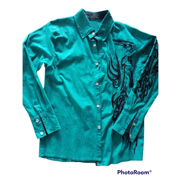 kemeja remaja slimfit/PRELOVED