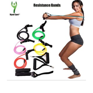 yoga & pilates stretch rope / tali bantu peregangan otot gym fitness