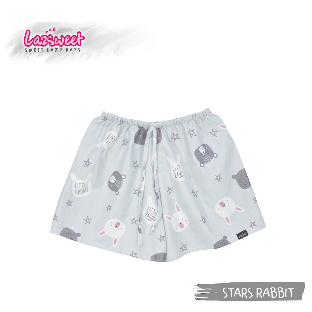 Celana pendek santai wanita KATUN-stars rabbit