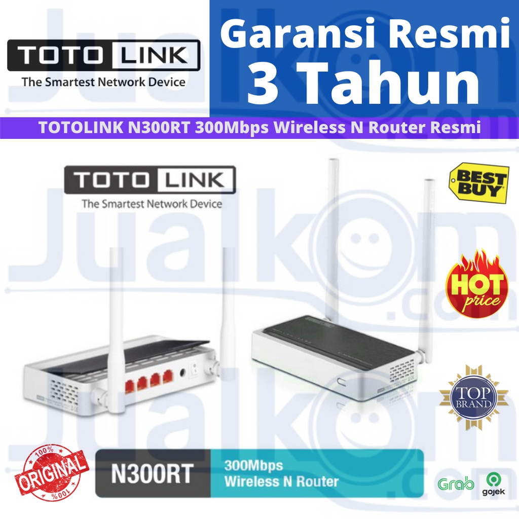 Totolink Wireless N Router  300mbps N300RT N 300 RT N 300RT Resmi
