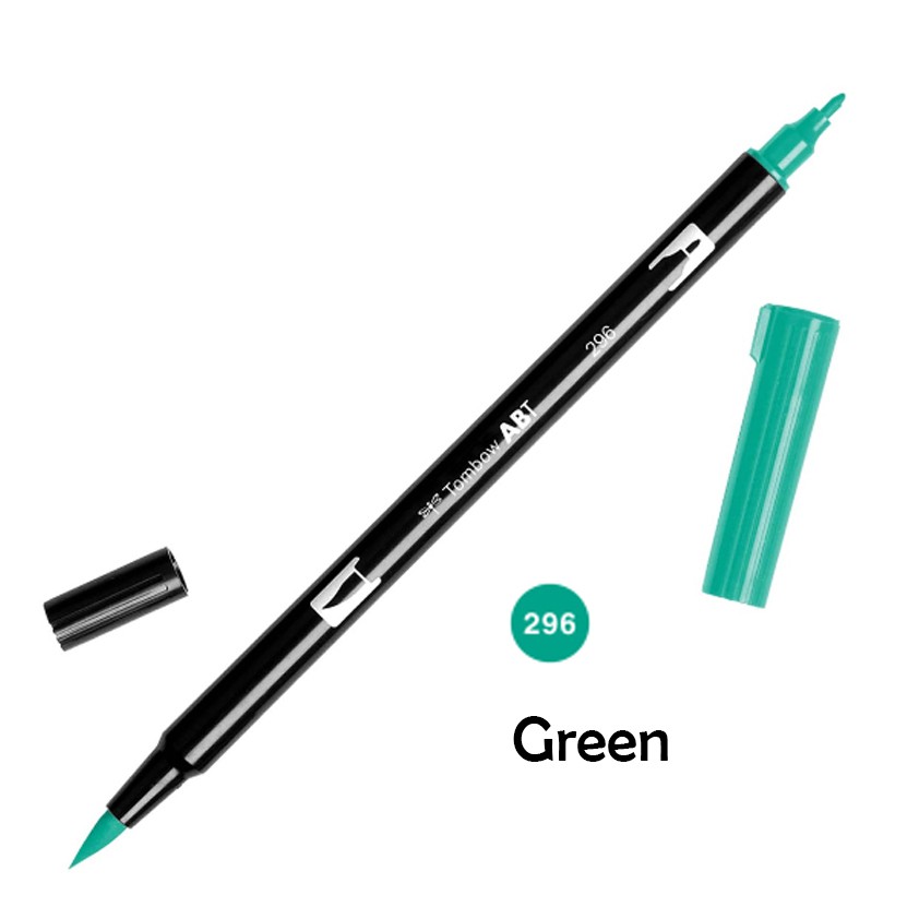 

ABT Tombow Dual Brush Pen - 296 Green