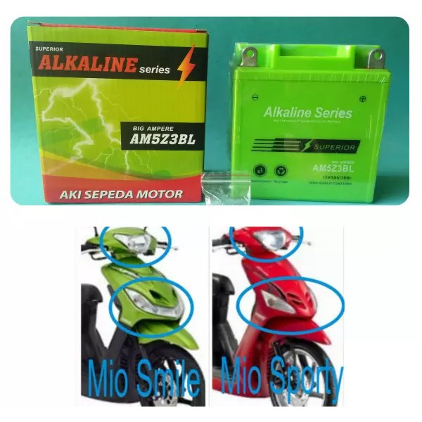 Aki Motor Yamaha Mio Sporty/ Smile dsb