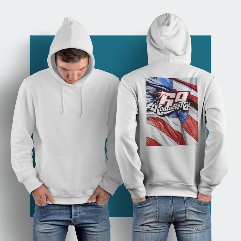 Hoodie Kentucky Kid Nicky Hayden Hoodie Jumper Casual Pullover Hoodie Unisex [Bisa COD] New Hoodie
