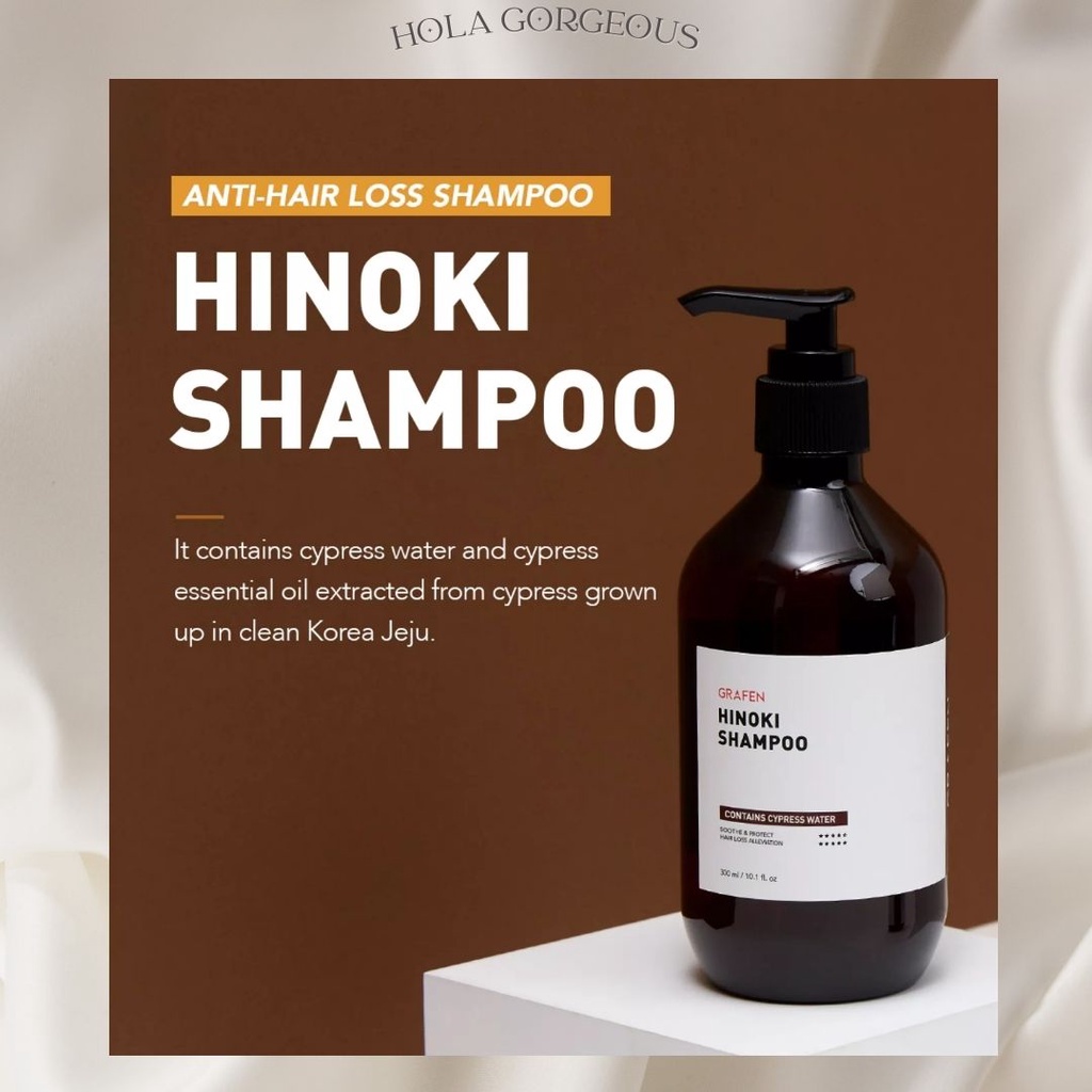Grafen Root Booster/Hinoki Shampoo Hair Loss /Hair Tonic Mengurangi Rambut Rontok | 100% Original Product-6