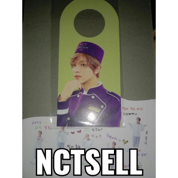 Haechan door hanger & sticker season greeting nct dream 20222 sg22