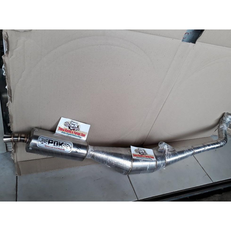 Terlaris Knalpot Force 1-F1Zr Merk Pdk Stenlis