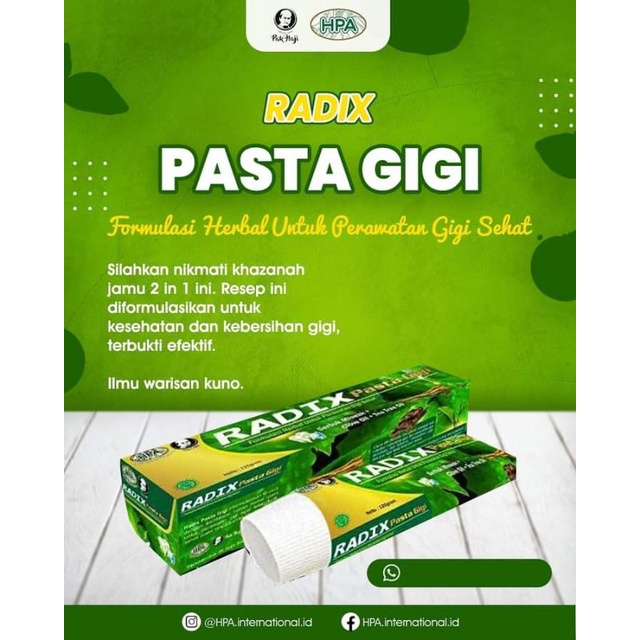 Radix Pasta Gigi