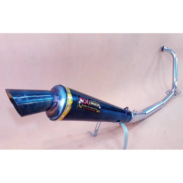 Knalpot racing KOU Bluemoon Vixion new, Vixion  OLD