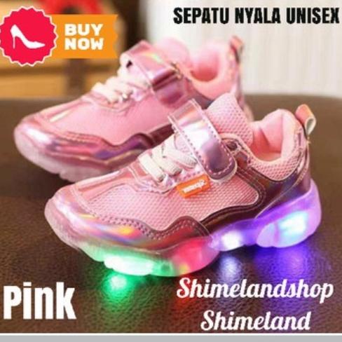 Sepatu Anak Nyala Led Hadiah Kado Sneakers