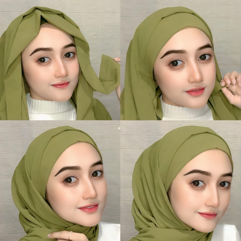 HIJAB JILBAB PASHMINA INSTAN ARABIAN(ADA LIPATAN)