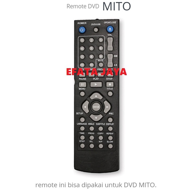 remote dvd mito