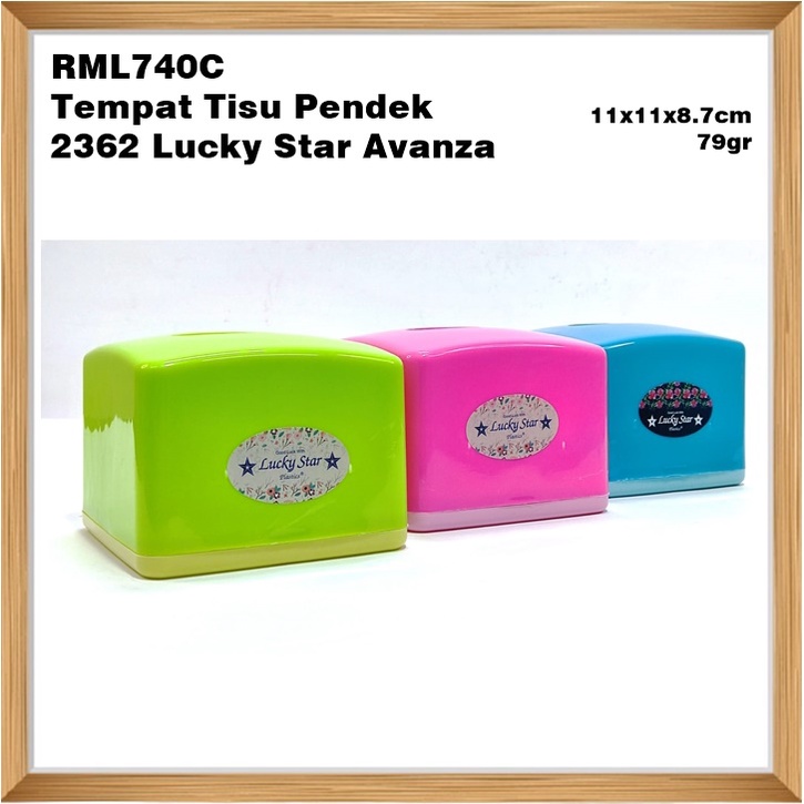 RML740C Tempat Tisu Pendek 2362 Lucky Star Avanza