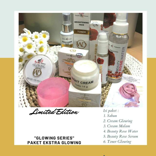 Wd cream temulawak glowing