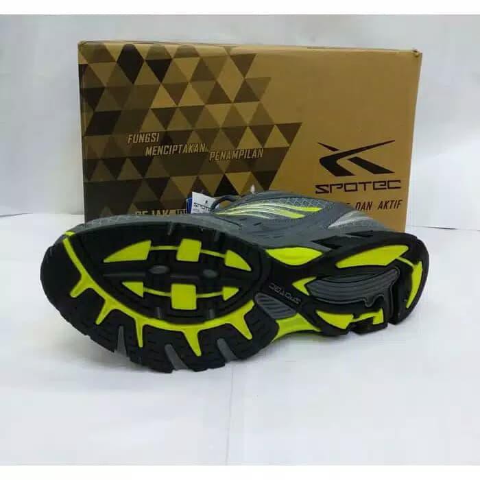 SEPATU RUNNING SPOTEC DYNAMIC GREY ORIGINAL - , FULL ORIGINAL