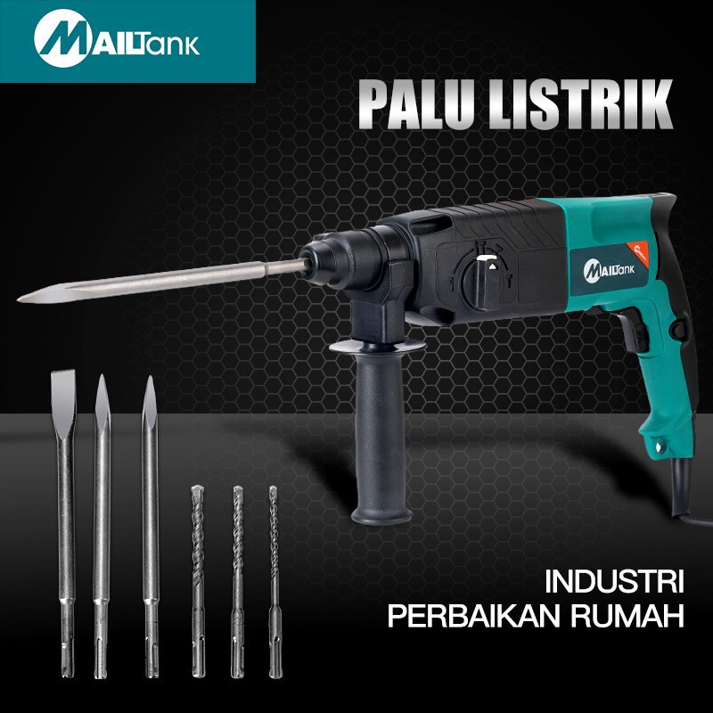 Mesin bor bobok demolition hammer jack mailtank sh 146