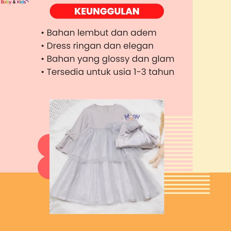 Terbaru.. Pakaian Atasan Gamis Baju Anak Perempuan Airani Muslim Dress Pretty Girl Kekinian Termurah