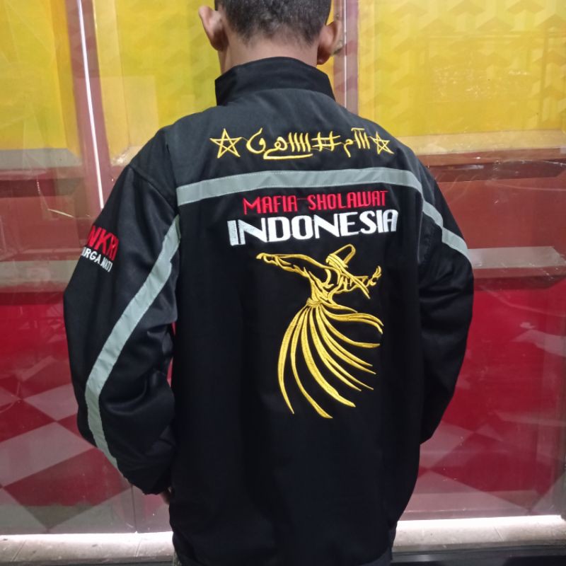 JAKET MAJLIS + BORDIR NAMA | jaket majelis terbaru mafisho terbaru / JAKET MAFIA SHOLAWAT TERBARU