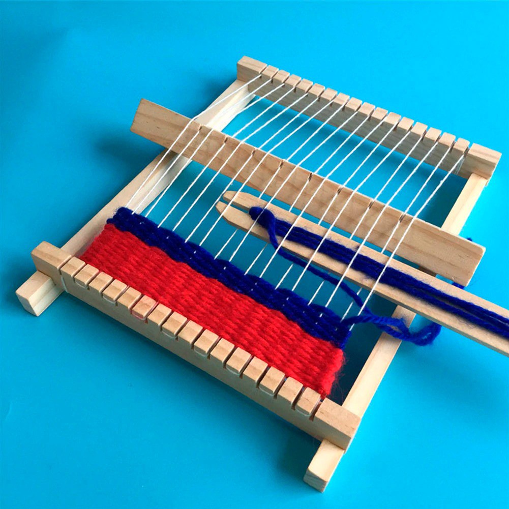 Mini Weaving Kit / Alat Tenun Mini / Wooden Weaving Kit - ANK