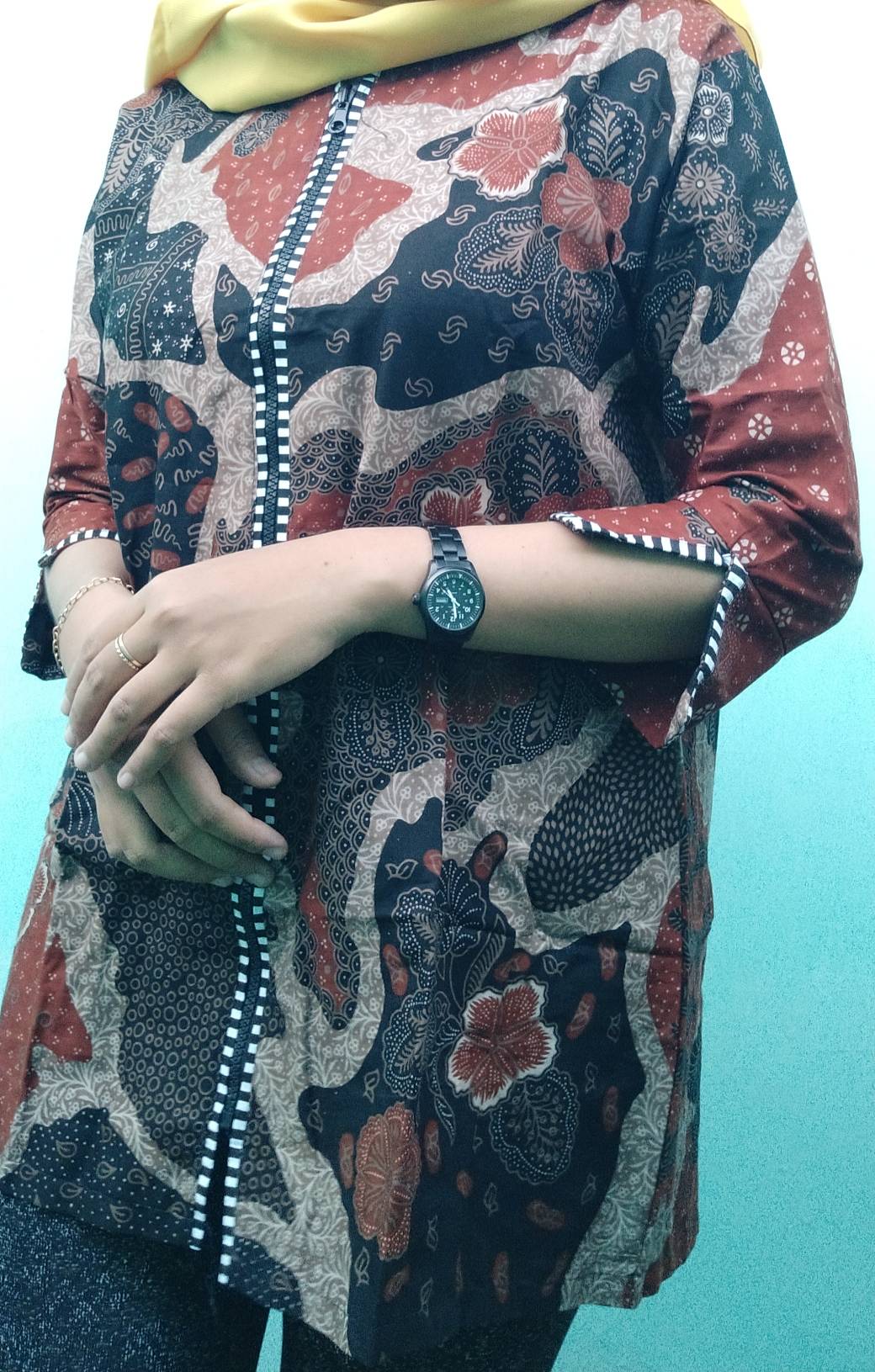 [ Bisa Cod ] Batik Couple Premium Seragam Kantor Pria Wanita By Batikid Vol 004