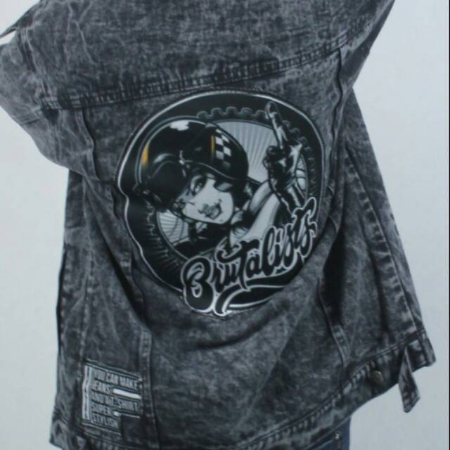 JAKET JEANS ORIGINAL BRAND BRUTALISTS DENIM
