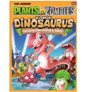Komik Plants VS Zombie - Komik Dinosaurus : Pertempuran Ruang dan Waktu