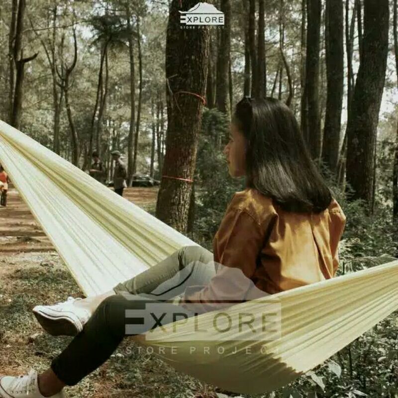 ayunan HAMMOCK ayunan pohon kemping hiking touring ayunan moderen ayunan kekinian