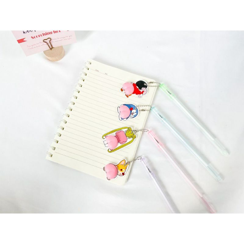 pulpen gantungan bokong anime kartun pulpen lucu pulpen unik pulpen cantik pulpen karakter lucu pulp