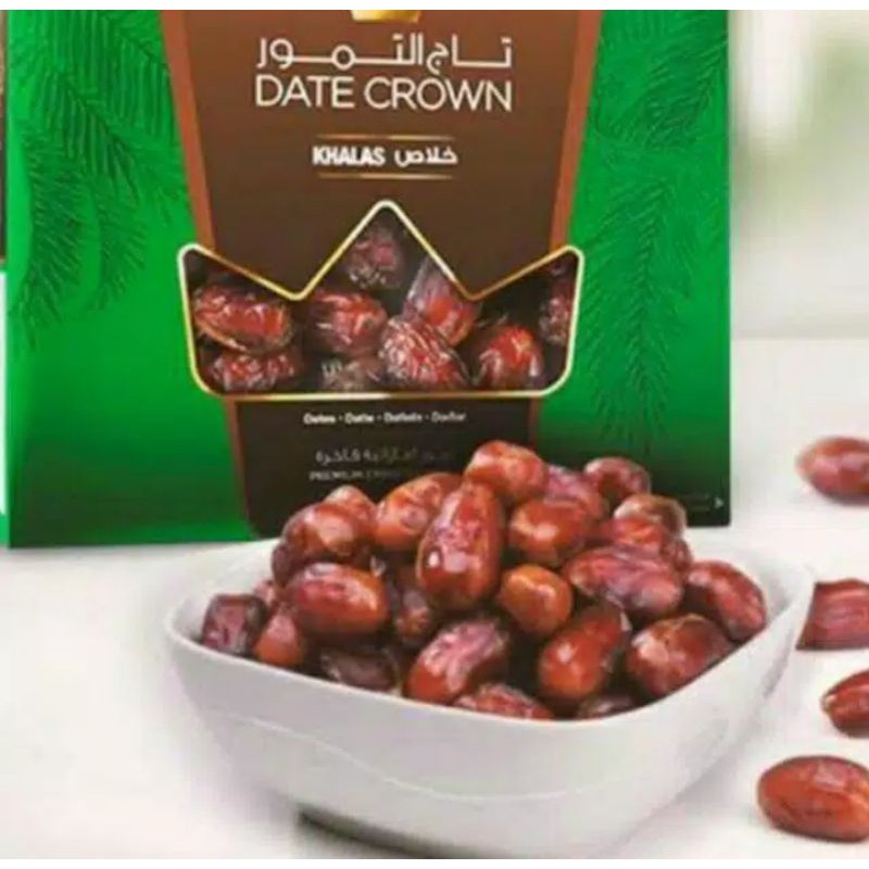 

Makanan Buah Kurma Asli Date Crown Khalas 1 kg