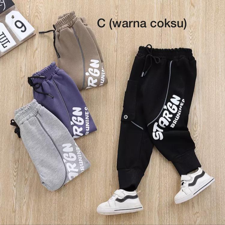 SALE LAST PIECE celana jogger import  stargn celana anak bayi jogger anak