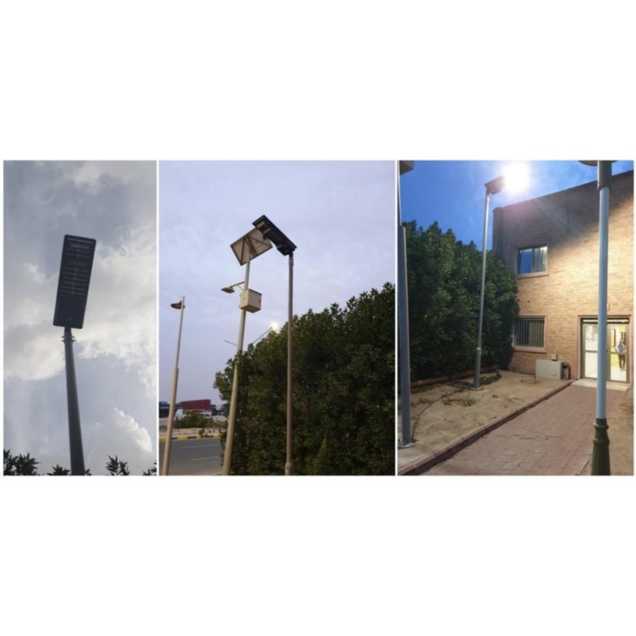 Lampu Jalan Solar Panel All in One Solar Street Light Double Sided