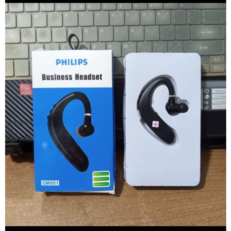[SLS] Headset Philips GM001 Bluetooth Wireless Earphone
