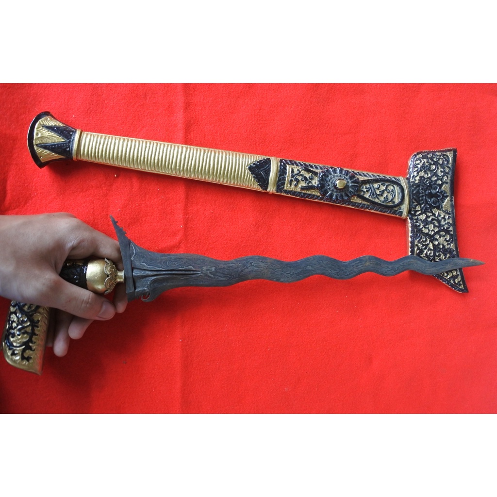 Keris sabuk inten warangka bugis wfn8040