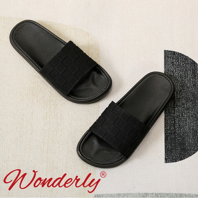 Sendal Selop Karet Wanita Wonderly Sandal Slop Cewek | V202-A37