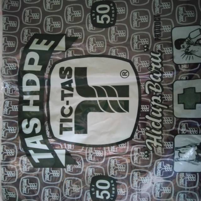 Kantong Plastik Hitam Kecil - isi 50 lembar